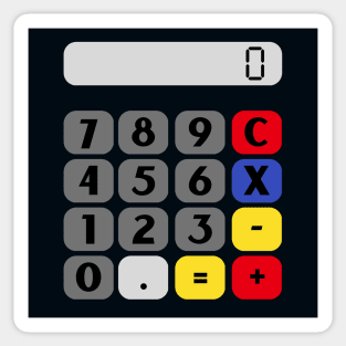 Cool Calculator for Math Enthusiasts Sticker